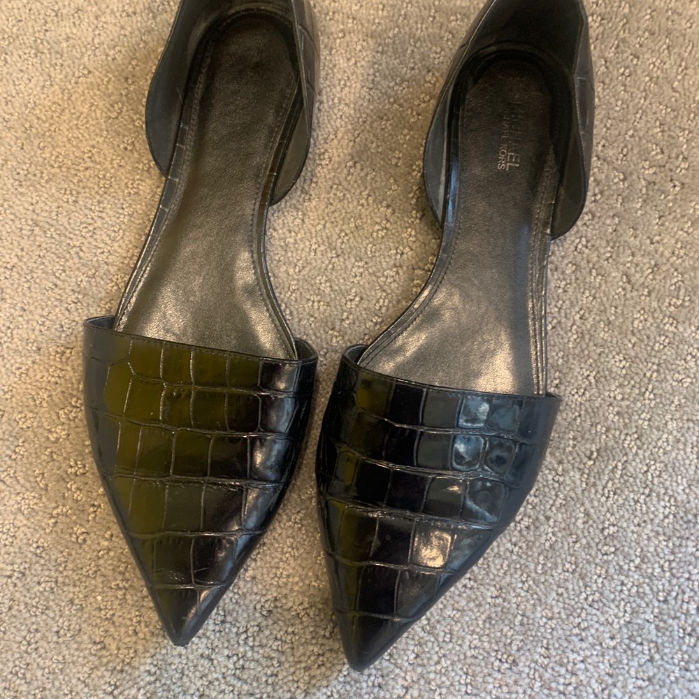Michael Kors amika D’Orsay flats sz 9